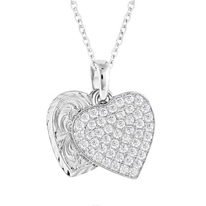 Montana Silversmiths Country Charm Crystal Love Necklace WOMEN - Accessories - Jewelry - Necklaces Montana Silversmiths   