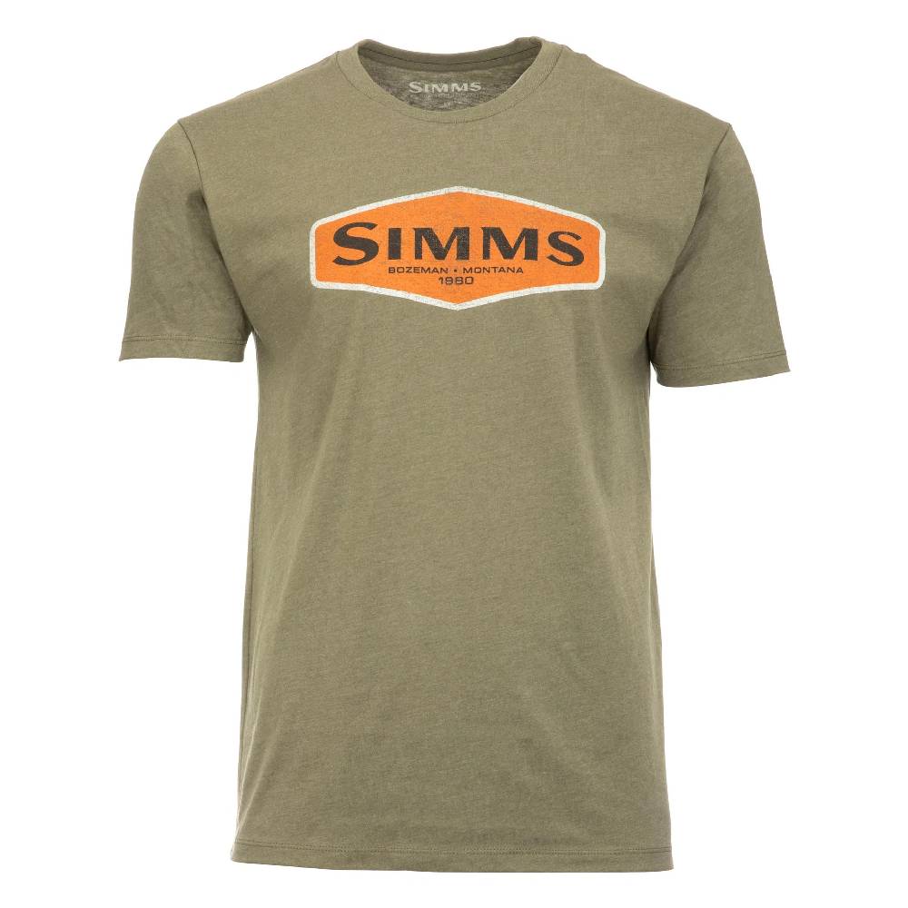 Simms Logo Frame Tee MEN - Clothing - T-Shirts & Tanks Simms Fishing   