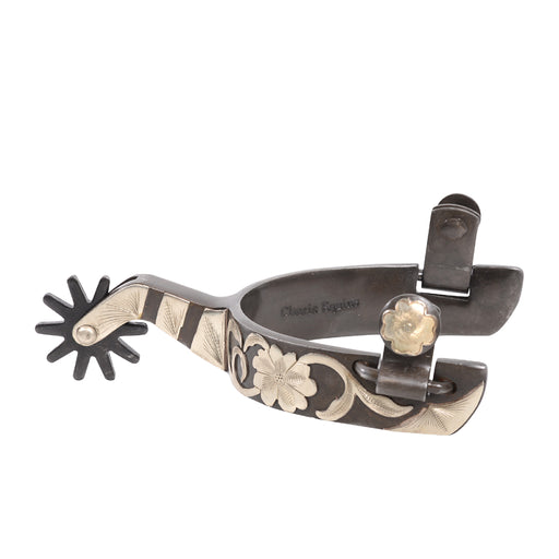 Classic Equine Flower Cutter Spurs Tack - Spurs Classic Equine