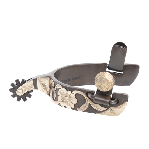 Classic Equine Flower Roper Spurs Tack - Spurs Classic Equine   
