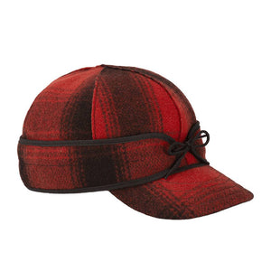 Stormy Kromer The Original Cap - Multiple Colors HATS - CASUAL HATS Stormy Kromer Red/Black Plaid 7 