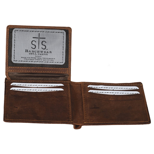 STS Ranchwear Foreman Leather Bifold Wallet MEN - Accessories - Wallets & Money Clips STS Ranchwear   