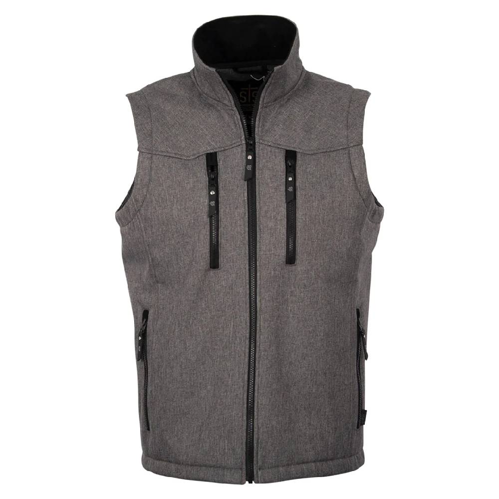 STS Ranchwear Youth Slack Vest - Heather Gray KIDS - Boys - Clothing - Outerwear - Vests STS Ranchwear   