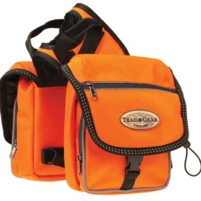 Weaver Trail Gear Pommel Bags Tack - Saddle Accessories Weaver Orange