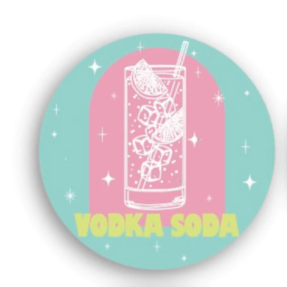 Vodka Soda Coaster HOME & GIFTS - Gifts Tart by Taylor   
