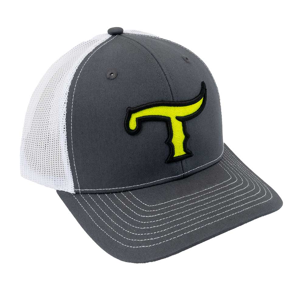 Teskey's 3D Neon Green T Logo Cap TESKEY'S GEAR - Baseball Caps RICHARDSON   