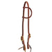 Teskey's Double Buckle One Ear Headstall Tack - Headstalls Teskey's Heavy Oil  