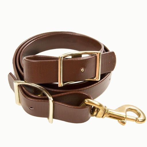 Teskey's Biothane Tie Down Tack - Nosebands & Tie Downs Teskey's Brown