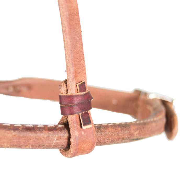 Teskey's Rolled Cavesson Tack - Nosebands & Tie Downs Teskey's Light Oil