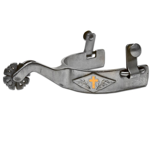 Metalab Mens Diamond Cross Spurs Tack - Spurs Metalab   