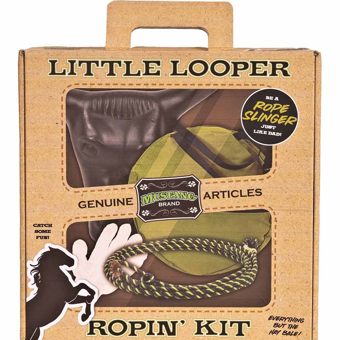 Mustang Little Looper Ropin' Kit Tack - Ropes & Roping Mustang