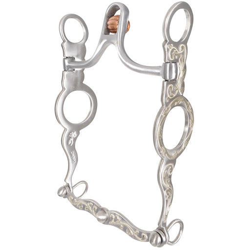 Classic Equine Cowhorse Collection San Joaquin Port Bit With Tongue Relief Tack - Bits Classic Equine   