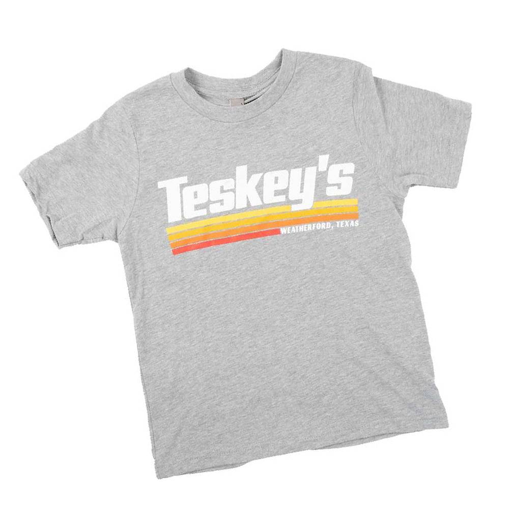 Teskey's Youth Vintage Tee - Heather Grey TESKEY'S GEAR - Youth SS Shirts Ouray Sportswear   