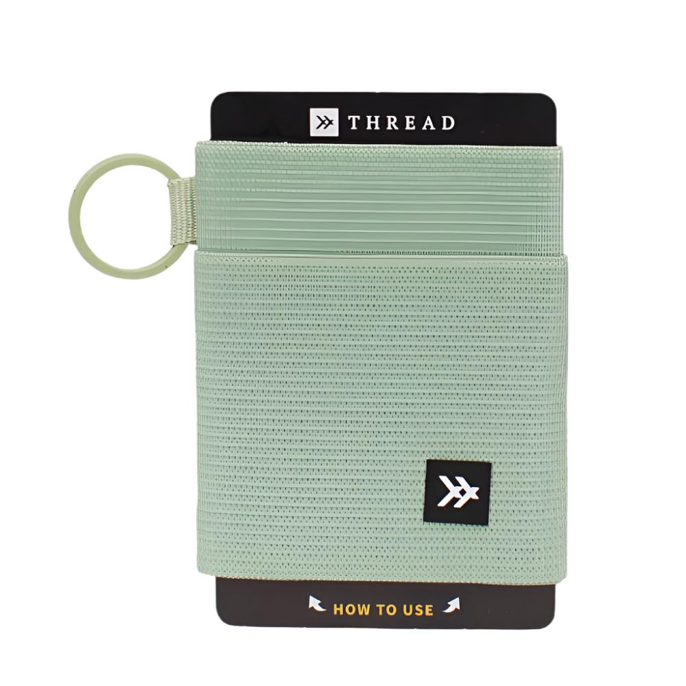Thread Wallets Elastic Wallet - Sage - Teskeys