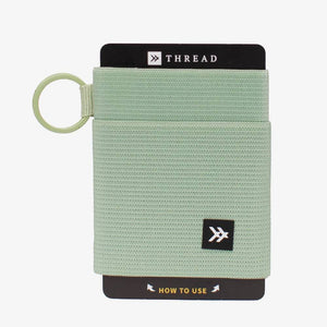 Thread Wallets Elastic Wallet - Sage ACCESSORIES - Additional Accessories - Key Chains & Small Accessories THREAD WALLETS   