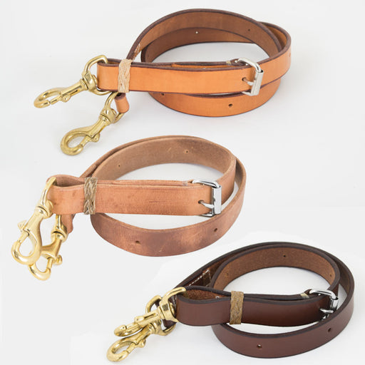 Teskey's 1" Tie Down Strap With Rawhide Accents Tack - Nosebands & Tie Downs Teskey's