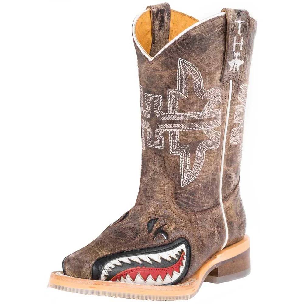 Tin Haul Youth Sharky Man Eater Boot KIDS - Footwear - Boots Tin Haul   