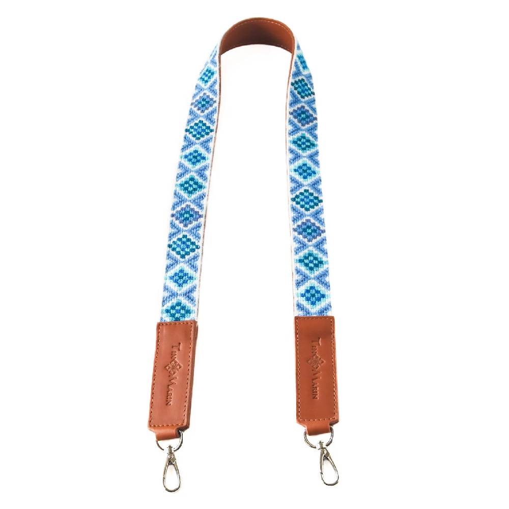 Mai Woven Bag Strap - Blue WOMEN - Accessories - Small Accessories Tin Marin Brand   