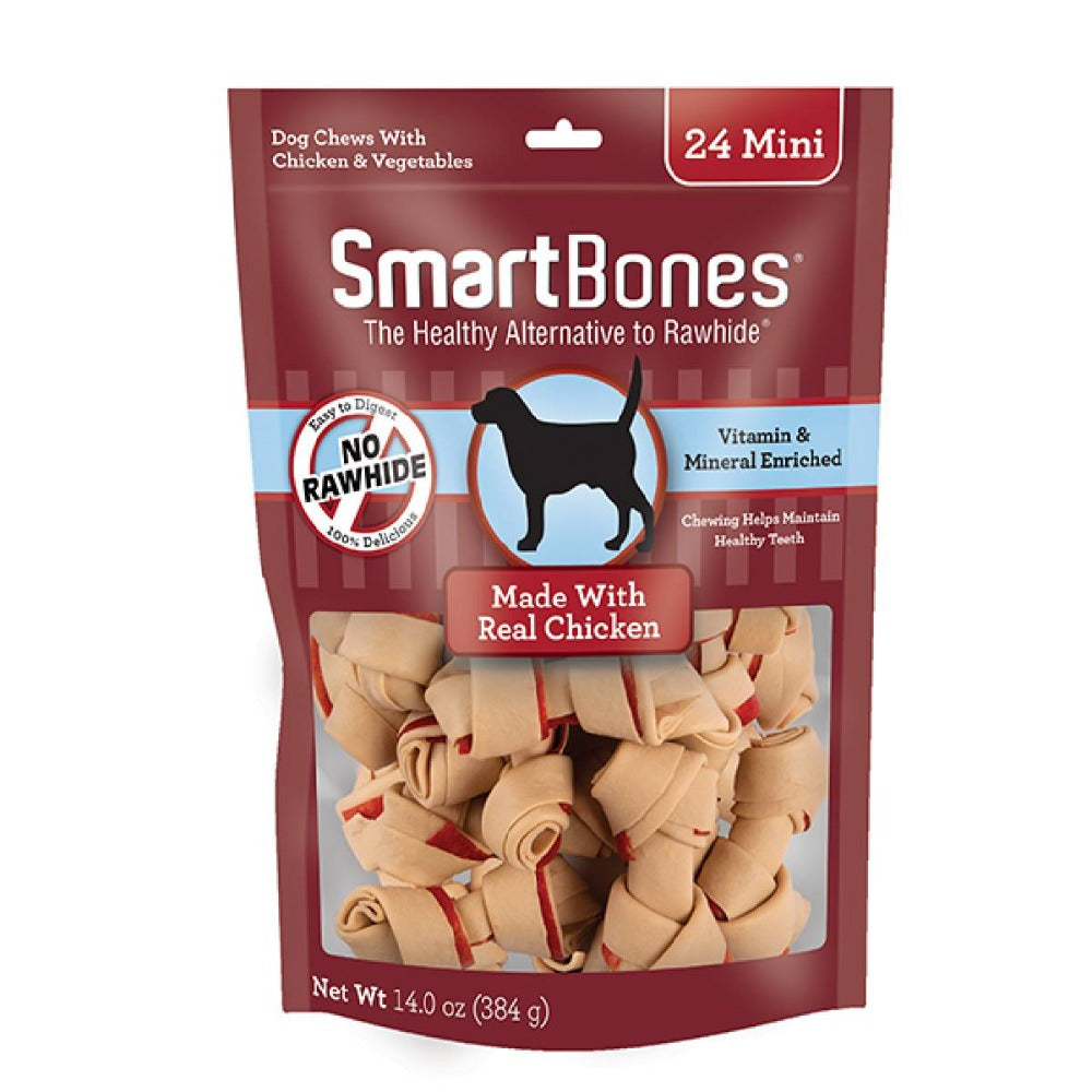 SmartBones Chicken/Vegetables Pets - Toys & Treats smartbones 24 Mini  