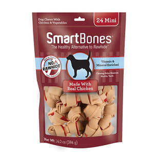 SmartBones Chicken Pets - Toys & Treats smartbones 24 Mini  