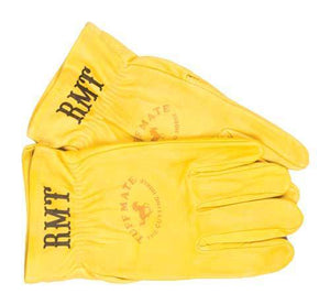 Customized Leather Gloves CUSTOMS & AWARDS - MISC Teskey's Kids - Size 4 (Cutting Horse ONLY)  