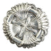 Antique Leaf Concho Tack - Conchos & Hardware MISC Chicago Screw 1" 