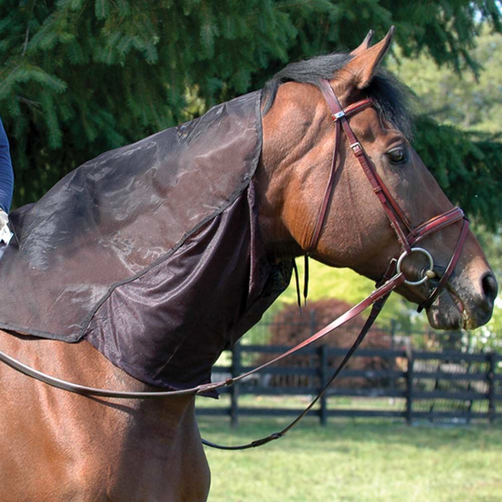 Masque Anti-Mouche intégral Cheval sans Oreilles Quiet Ride