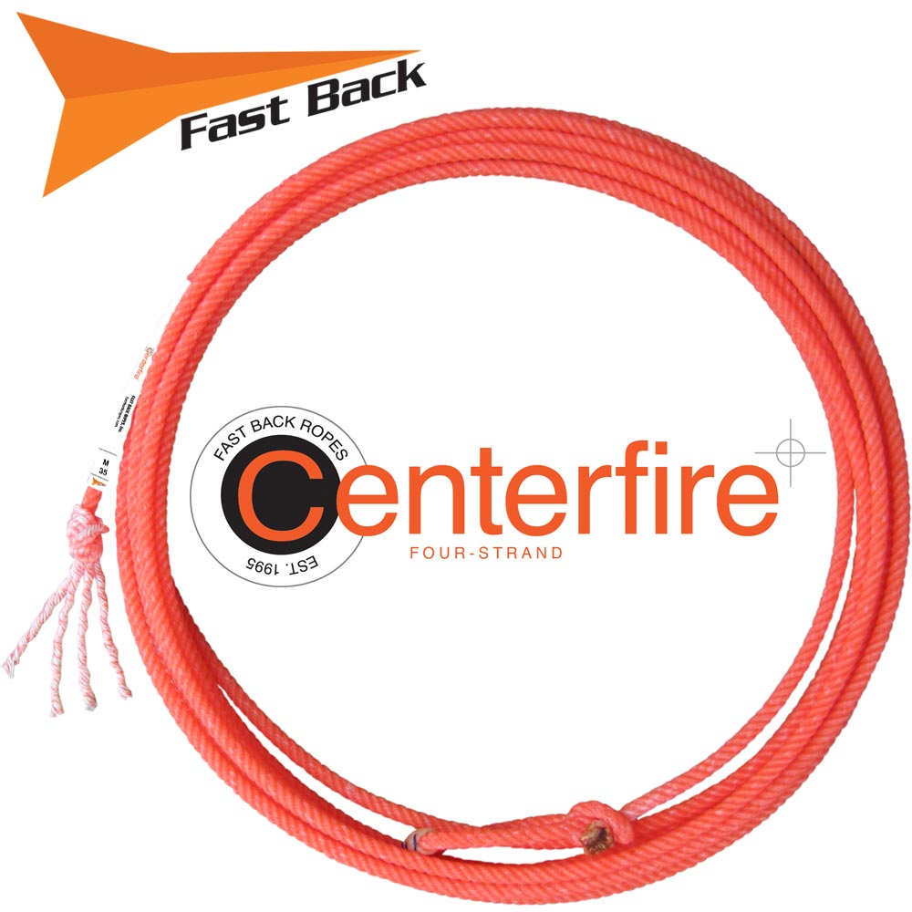 Fast Back Centerfire Rope Tack - Ropes Fast Back Head XXS  