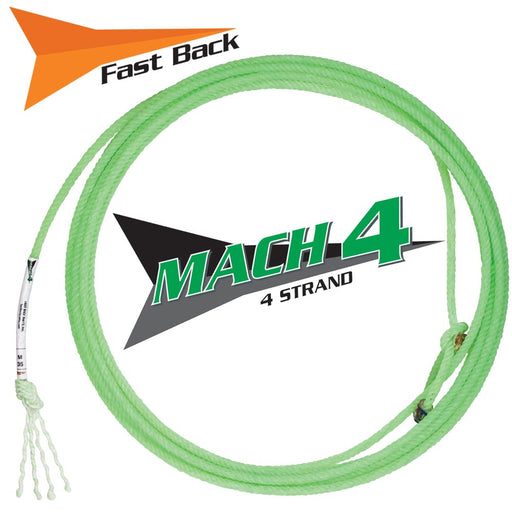 Fast Back Mach IV Rope Tack - Ropes & Roping Fast Back Head - XXS