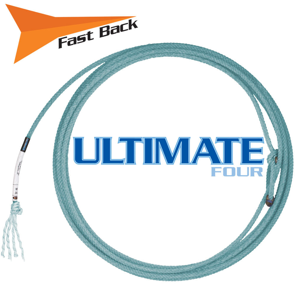 Fast Back Ultimate 4 Rope Tack - Ropes Fast Back Head XXS  
