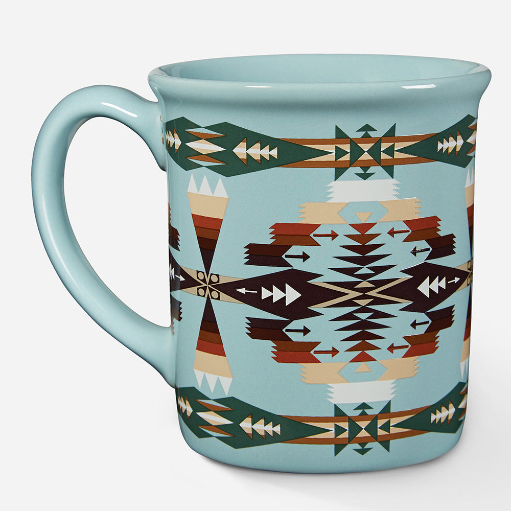 Pendleton Tucson Aqua Mug HOME & GIFTS - Tabletop + Kitchen - Drinkware + Glassware Pendleton   