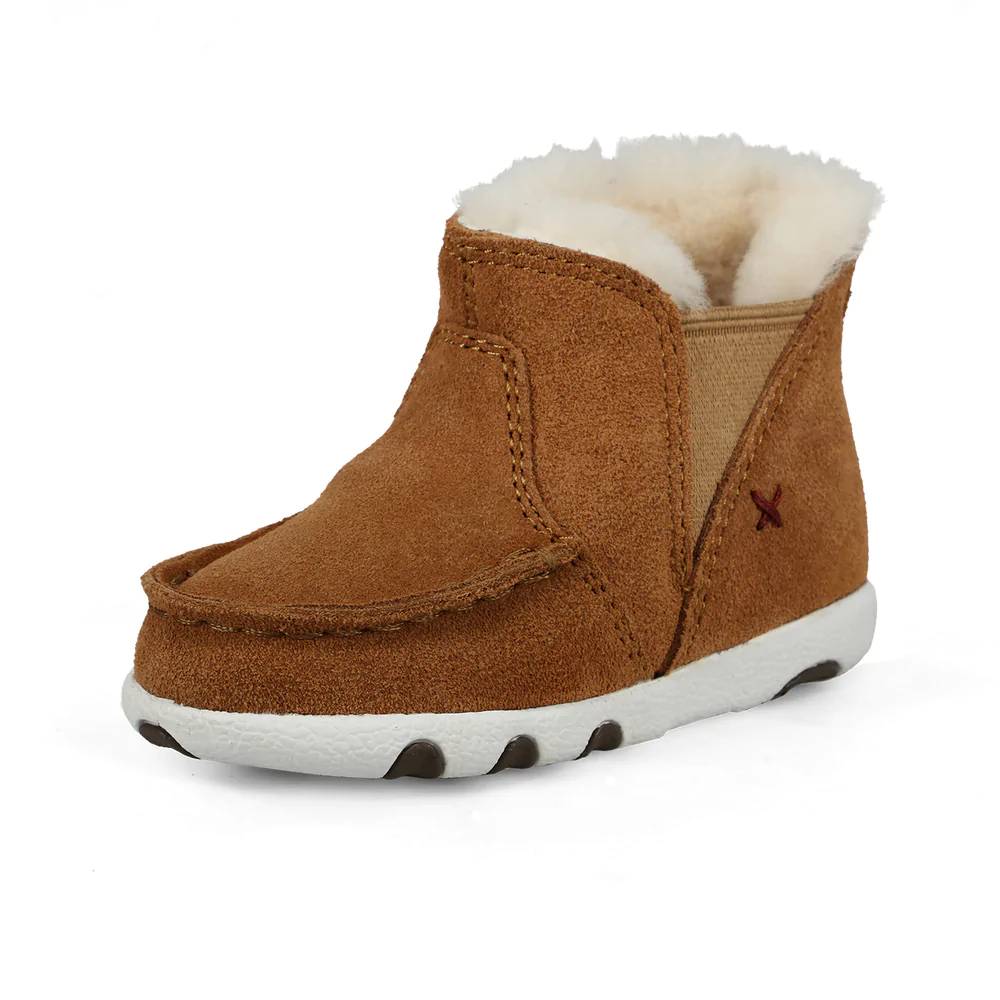 Shearling lined chukka boots on sale