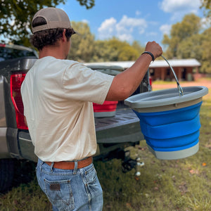 Boss Bucket - Collapsible Bucket Barn Supplies - Buckets & Hangers Boss Equine Products   