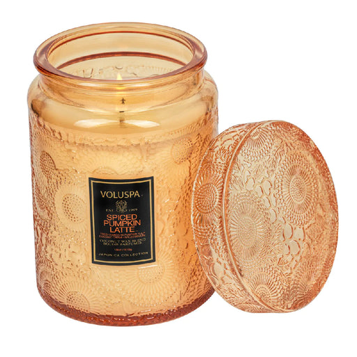 Voluspa Spiced Pumpkin Latte Large Jar Candle HOME & GIFTS - Home Decor - Candles + Diffusers Voluspa   