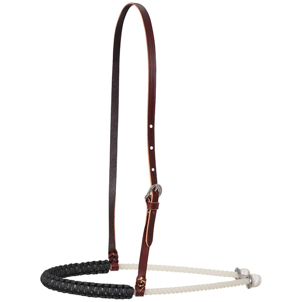 Martin Saddlery Single Rope Braided Nylon Cover Noseband Tack - Nosebands & Tie Downs Martin Saddlery   