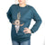 Women's Cactus Skull Sweatshirt WOMEN - Clothing - Sweatshirts & Hoodies J. FORKS   