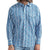 Wrangler Men's Checotah Western Shirt - Blue MEN - Clothing - Shirts - Long Sleeve Shirts Wrangler   