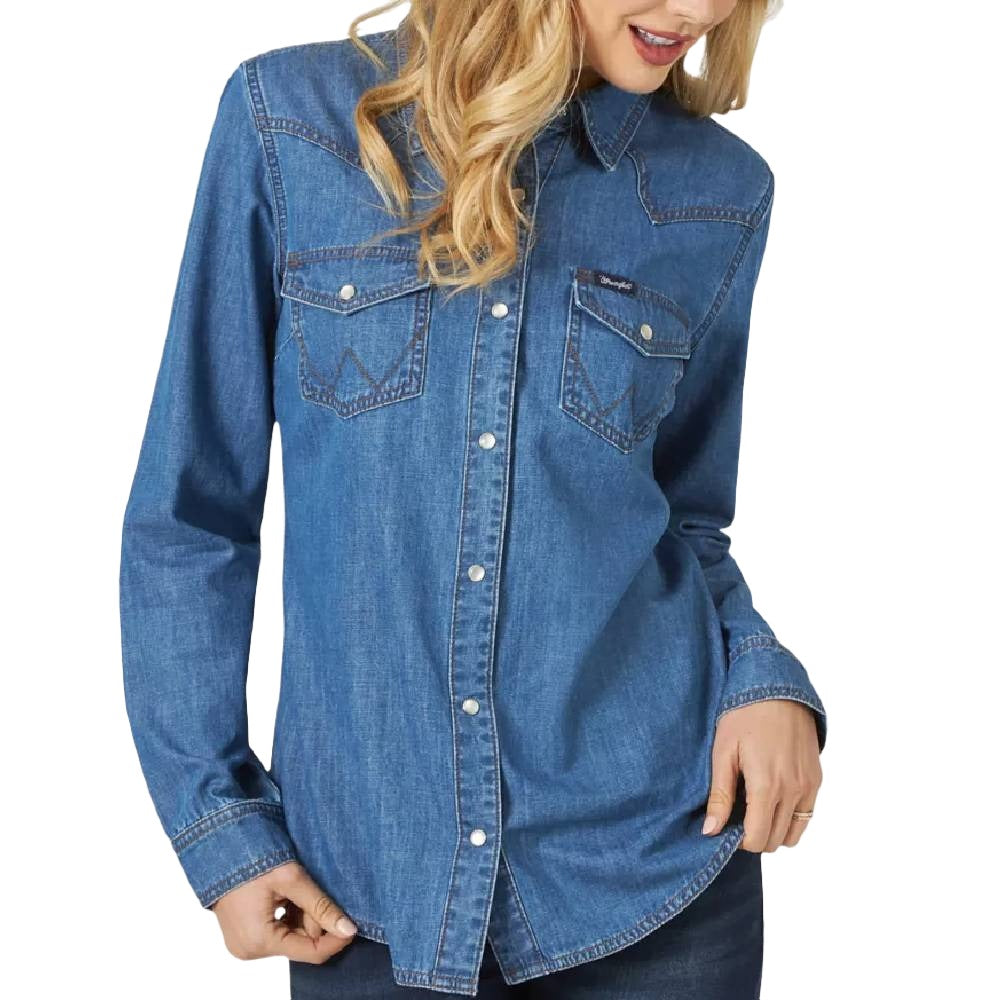 Jeans cloth tops for ladies new arrivals