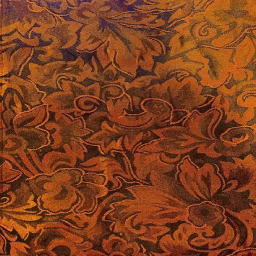 20" Baroque Silk Scarf-Rust ACCESSORIES - Additional Accessories - Wild Rags & Scarves Wyoming Traders   
