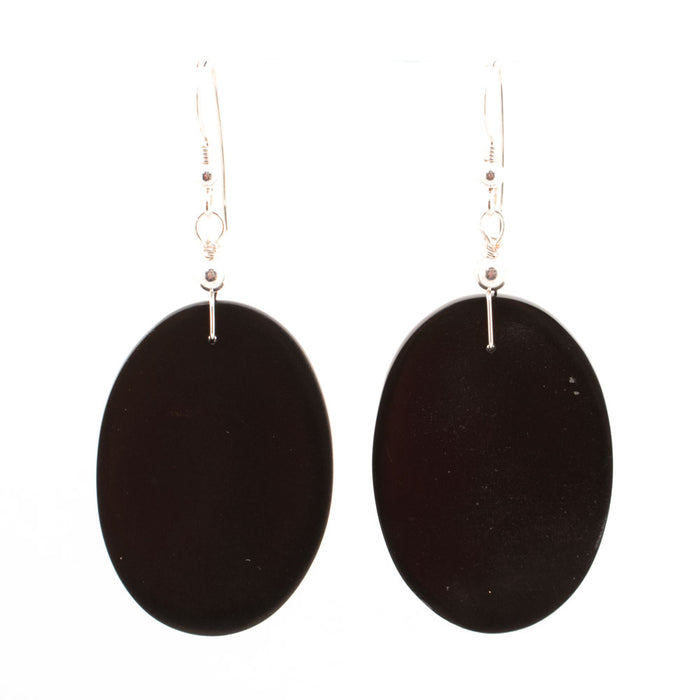 Onyx Slab Earrings WOMEN - Accessories - Jewelry - Earrings Sunwest Silver   